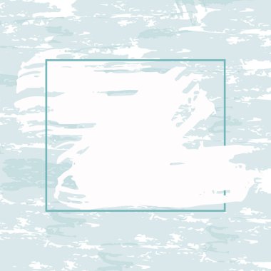 Fırça darbeleri arka plan. Kirli Çatlak Duvar dokusu. Beton, Tebeşir İzi Tasarım Şablonu. Deri izine benziyor. Mavi renk. Tarafsız arkaplan için en iyisi