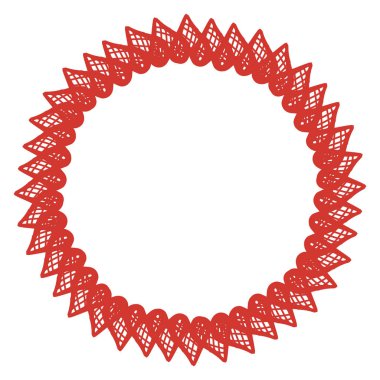 Sevgililer Günü oval çerçevesi güzel kalplerden yapılmıştır. Yumuşak pembe renkler. Davetiye, mektup ya da tasarım için en iyi geçmiş. Beyaz arka planda izole edilmiş. Boşluğu kopyala