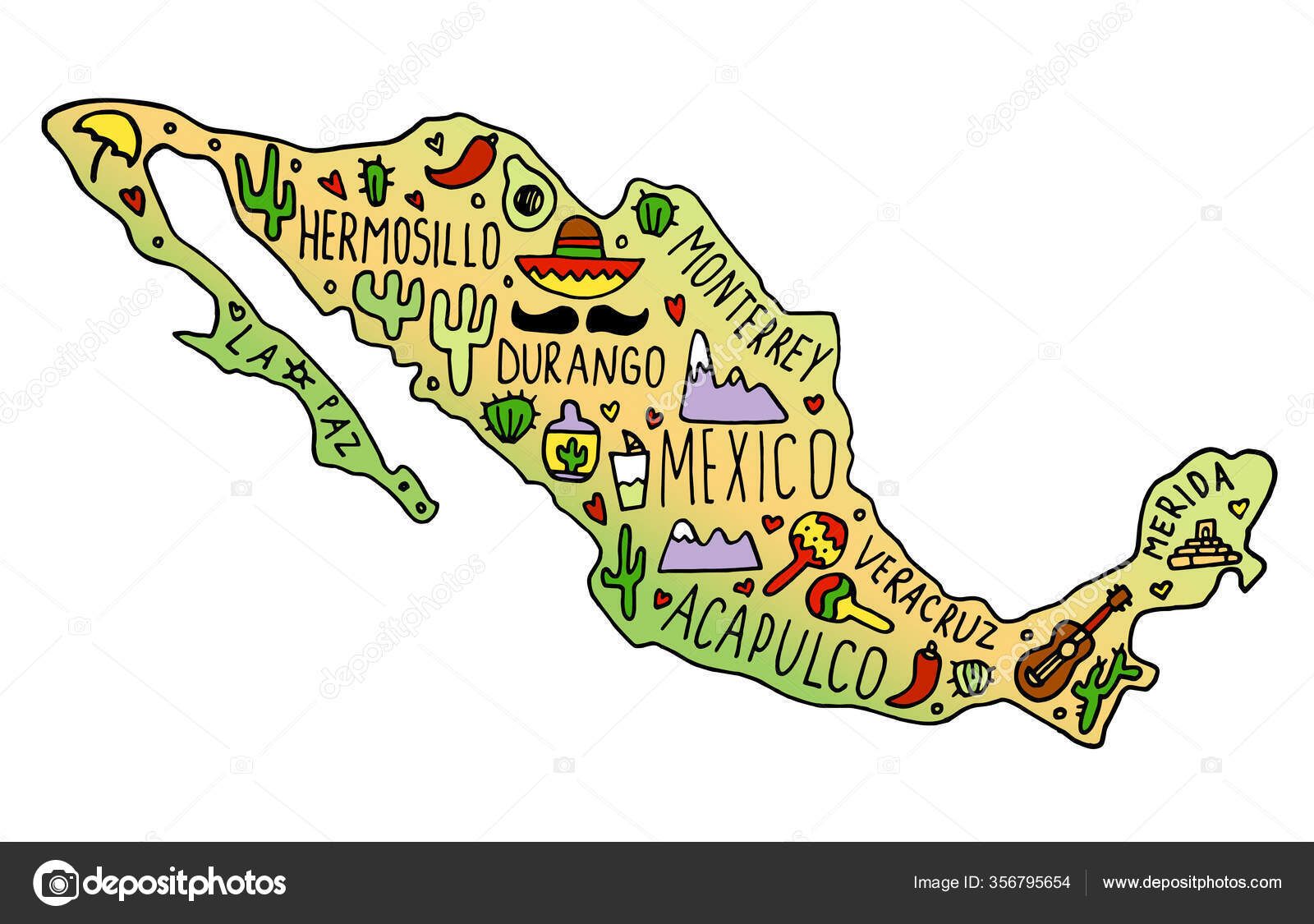 64 ilustraciones de stock de Monterrey méxico | Depositphotos®