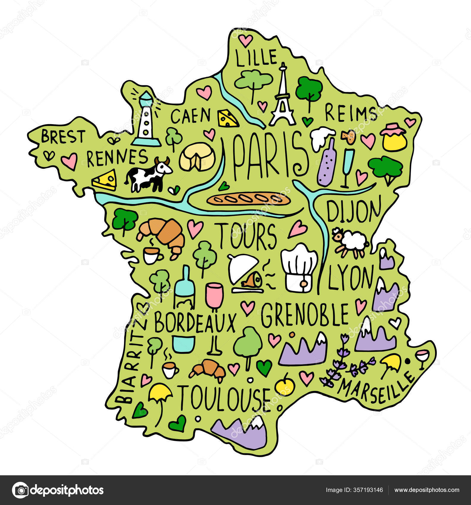 Carte De France Dessin Inspirant Photos Dessiner La Carte De France ...