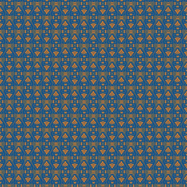 Nahtloses Muster Zwei Farben Auf Blauem Hintergrund — Stockvektor