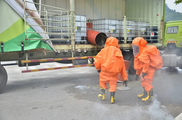 Seremban Malaisie 1Er Février 2015 Les Forces Spéciales Hazmat Fire — Photo