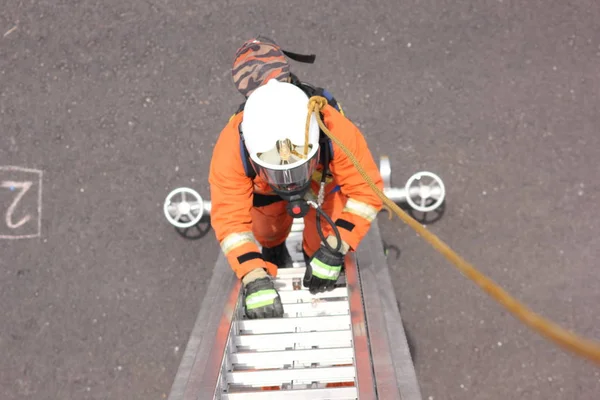 Seremban Septiembre 2018 Competencia Competencias Para Bomberos Llevó Cabo Seremban —  Fotos de Stock