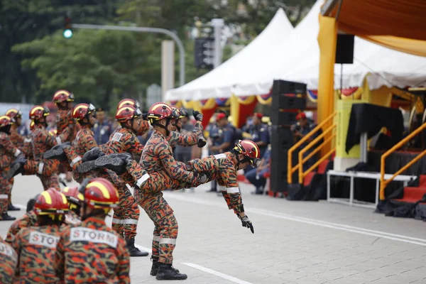 Seremban Septiembre 2018 Competencia Competencias Para Bomberos Llevó Cabo Seremban —  Fotos de Stock