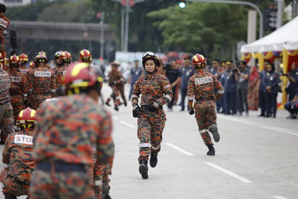 Seremban Septiembre 2018 Competencia Competencias Para Bomberos Llevó Cabo Seremban —  Fotos de Stock