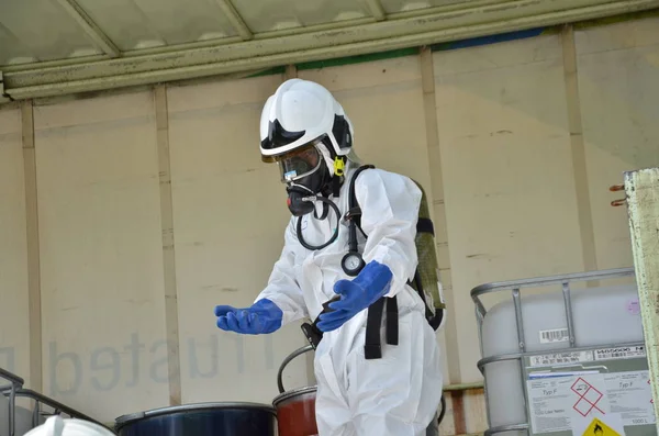 Seremban Malaisie 1Er Février 2015 Les Forces Spéciales Hazmat Fire — Photo