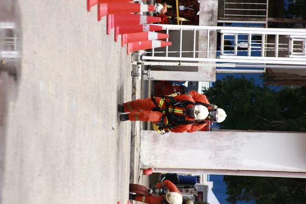 Seremban Setembro 2018 Concurso Competências Para Bombeiros Foi Realizado Seremban — Fotografia de Stock