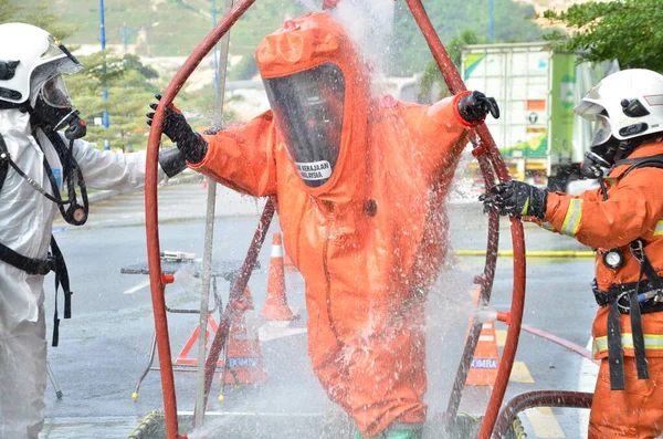 Seremban Malezya Şubat 2015 Özel Kuvvetler Malezya Tfaiye Kurtarma Departmanı — Stok fotoğraf