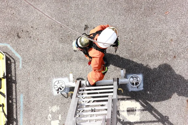 Seremban Septiembre 2018 Competencia Competencias Para Bomberos Llevó Cabo Seremban — Foto de Stock