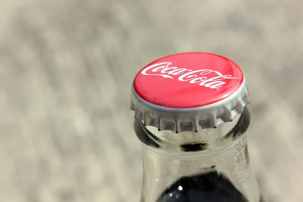 Seremban Malaysia Jan 2017 Bottle Cap Coca Cola Classic — 스톡 사진