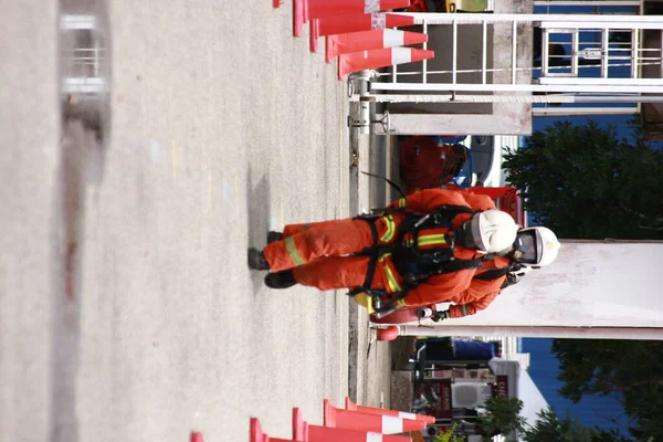 Seremban Septiembre 2018 Competencia Competencias Para Bomberos Llevó Cabo Seremban —  Fotos de Stock