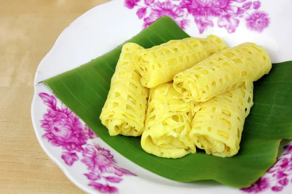 Kuih Jala 马来西亚最喜欢的食物 — 图库照片