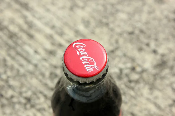 Seremban Malaysia Jan 2017 Bottle Cap Coca Cola Classic — 图库照片