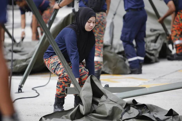 Klia Malaysia March 2020 Operation Screen Passengers Flights Operations Operated — Stock Photo, Image