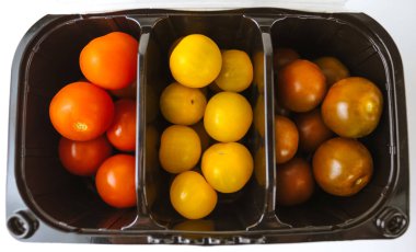 Çeri domateslerinin çeşitleri.