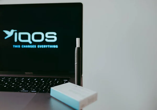 Tabakheizsystem IQOS. — Stockfoto