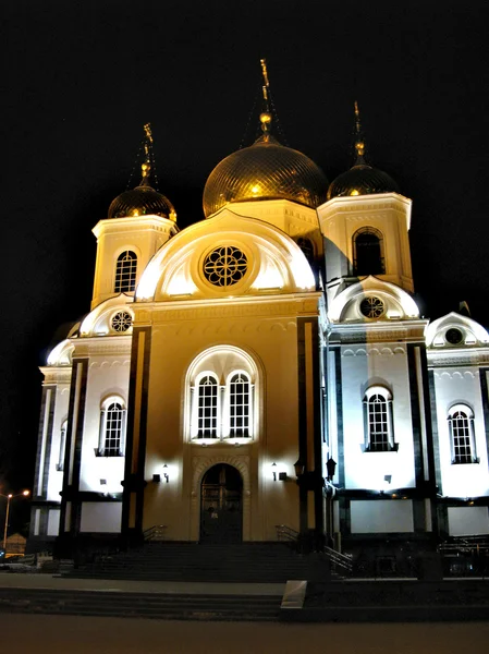 A Igreja Ortodoxa em Krasnodar — Fotografia de Stock