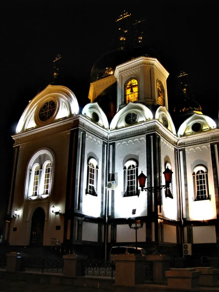 De orthodoxe kerk in Krasnodar — Stockfoto