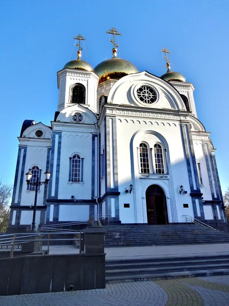 La Chiesa ortodossa a Krasnodar — Foto Stock