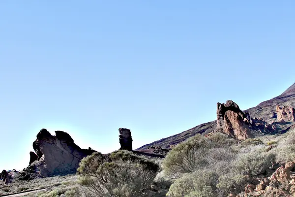 Leblose steinige Landschaft — Stockfoto