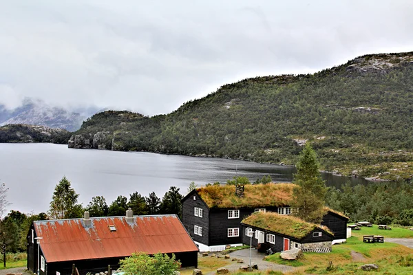 Otoño Noruega paisaje —  Fotos de Stock