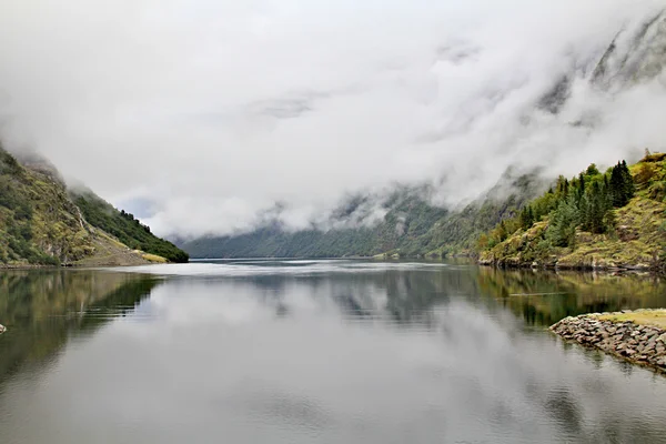 Autunno Norvegia paesaggio — Foto Stock