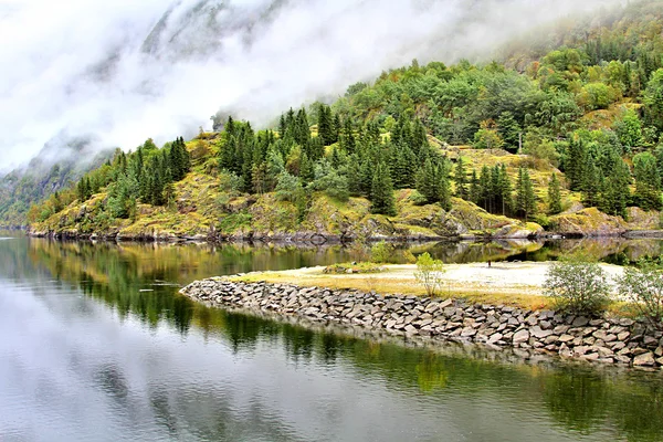 Autunno Norvegia paesaggio — Foto stock gratuita