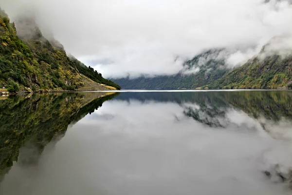 Outono Noruega paisagem — Fotografia de Stock