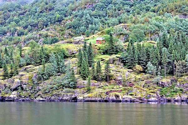 Otoño Noruega paisaje —  Fotos de Stock