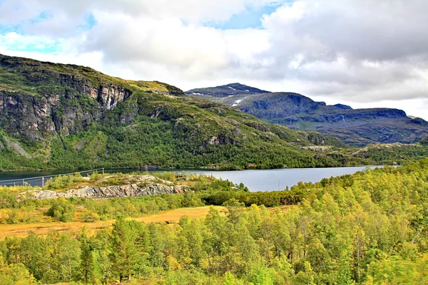 秋のノルウェーの風景 — ストック写真