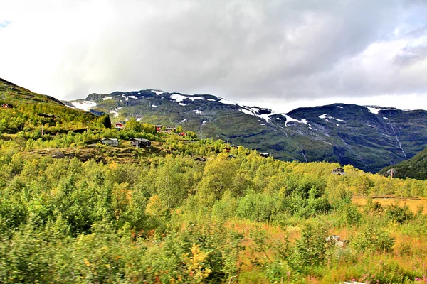 Autunno Norvegia paesaggio — Foto Stock