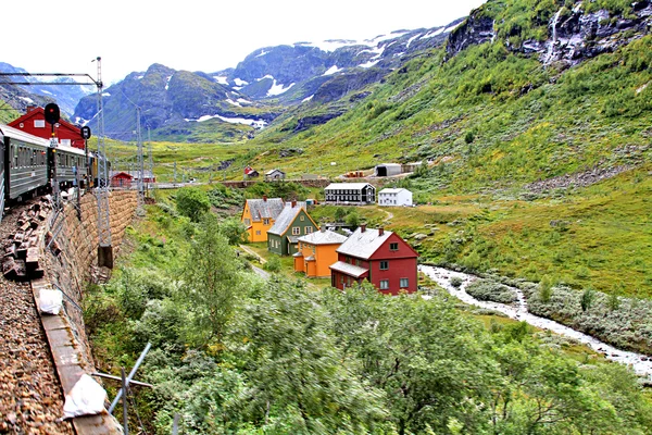 Otoño Noruega paisaje — Foto de Stock