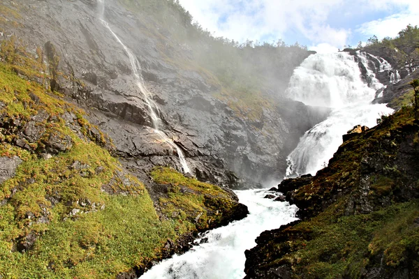 Outono Noruega paisagem — Fotografia de Stock