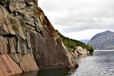 Sonbahar Norveç manzara