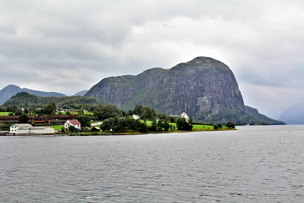 Otoño Noruega paisaje —  Fotos de Stock