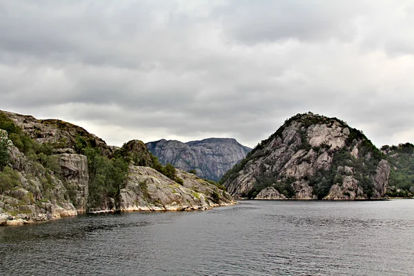 Outono Noruega paisagem — Fotografia de Stock