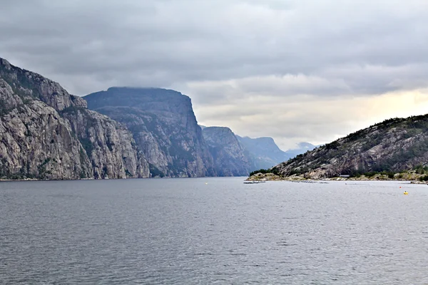 Otoño Noruega paisaje — Foto de Stock