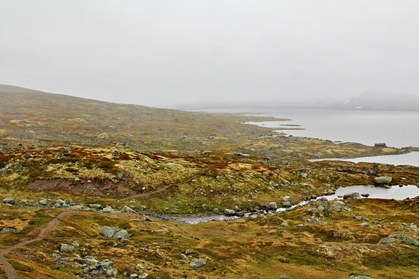 Otoño Noruega paisaje — Foto de Stock