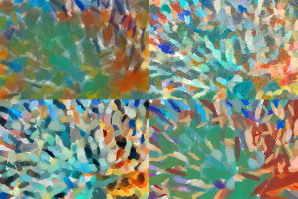 Многоцветная хаотическая панель — стоковое фото