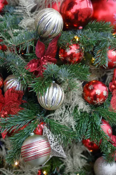 Christmas tree texture — Stock Photo, Image