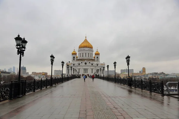 The Cathedral of Christ the Savior in Moscow, Russia — Stock Photo, Image