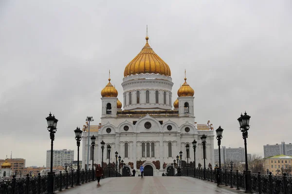 Die Kathedrale von Christus dem Erlöser in Moskau, Russland — Stockfoto