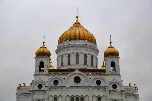 Собор Христа Спасителя в Москве, Россия — стоковое фото