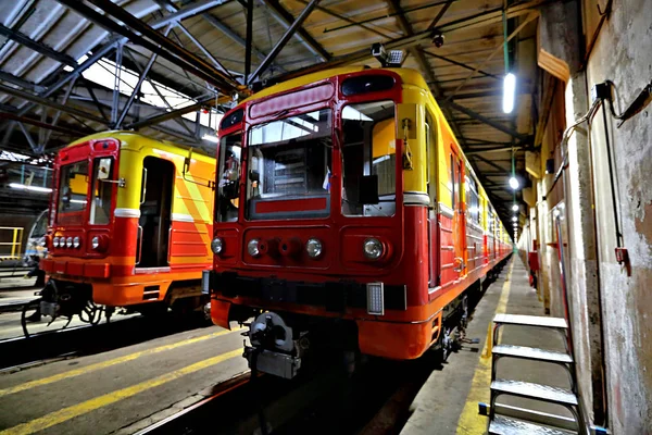 Depósito de reparación del metro — Foto de Stock