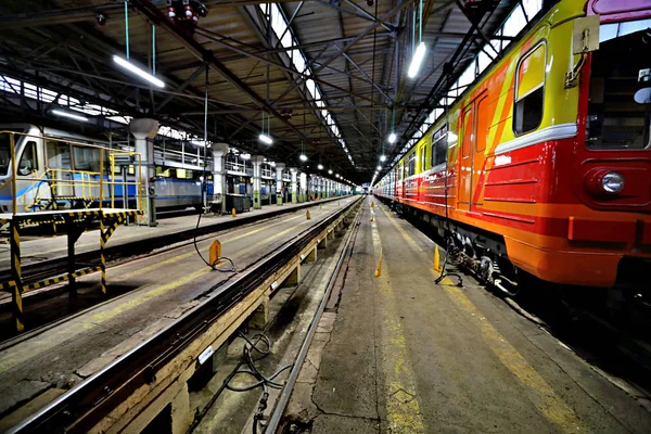 U-Bahn-Reparaturbetrieb — Stockfoto