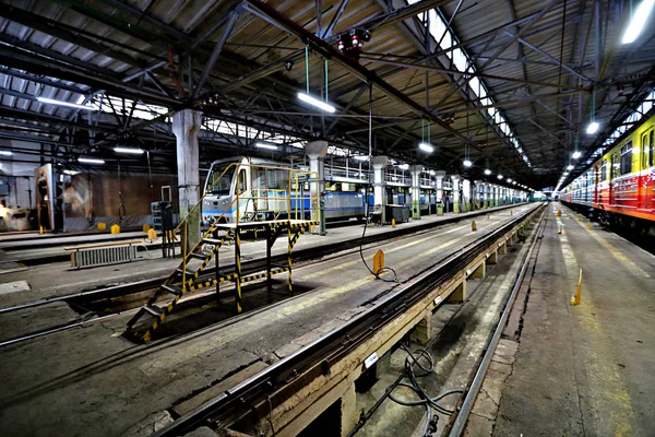 Depósito de reparación del metro — Foto de Stock