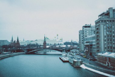 Moskova kremlin görünümünü