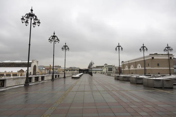 Patriarchal bridge in Moscow — Stock Photo, Image