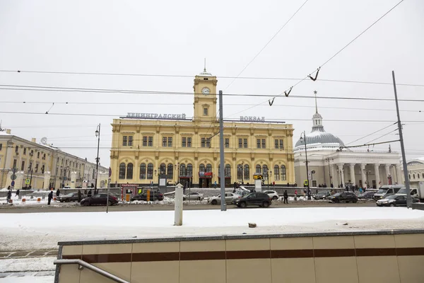 Gare Leningradsky à Moscou — Photo