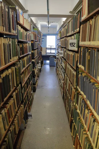 Estantes con libros — Foto de Stock